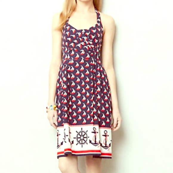 Anthropologie Dresses & Skirts - \Anthropologie\• Postmark Windward Halter Dress